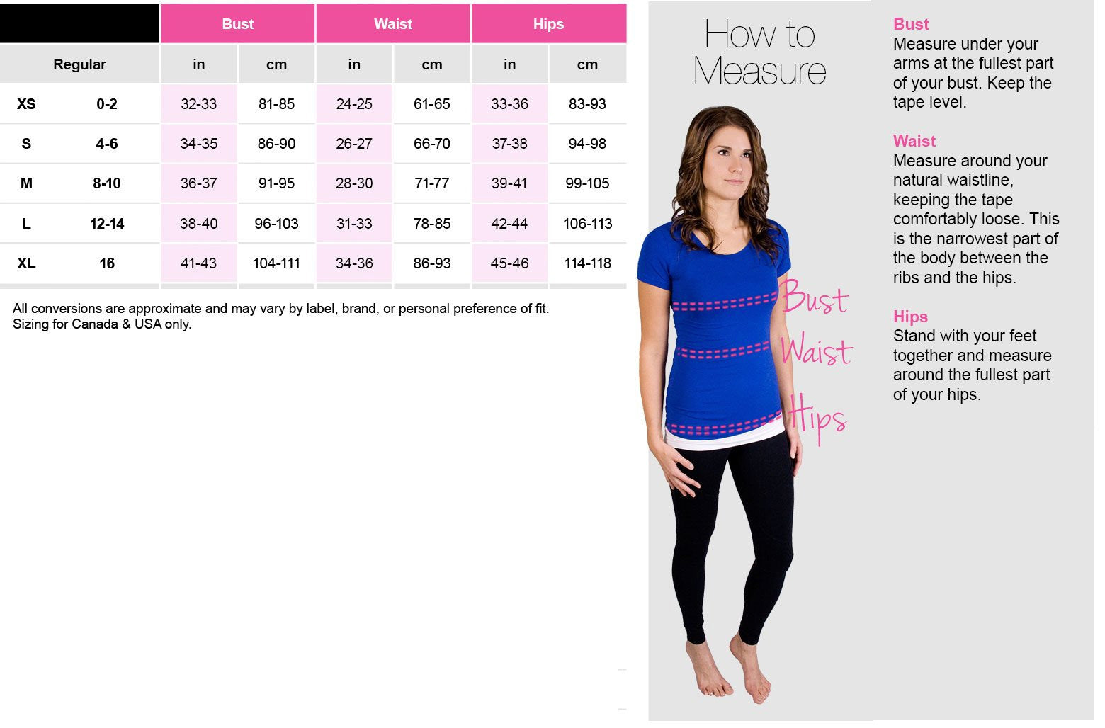 Sizing Guide