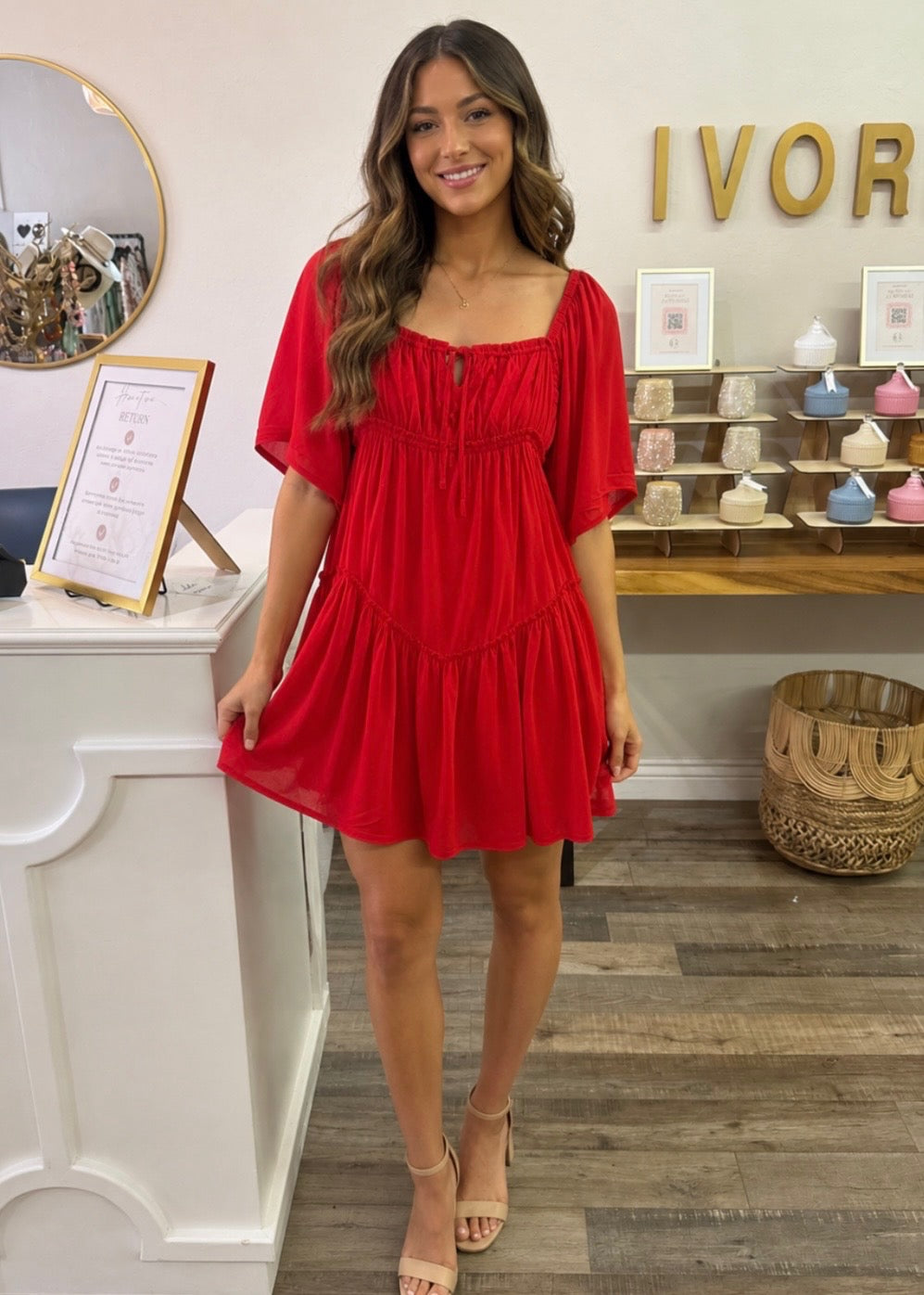 THE SCARLETT DRESS