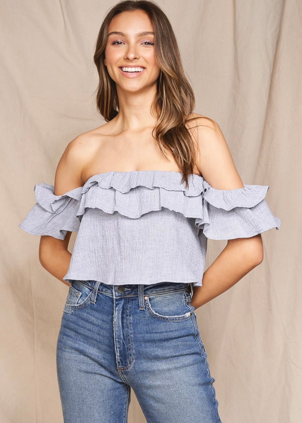 EMERY OFF-THE-SHOULDER TOP