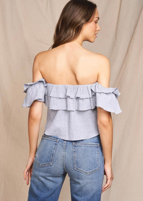 EMERY OFF-THE-SHOULDER TOP