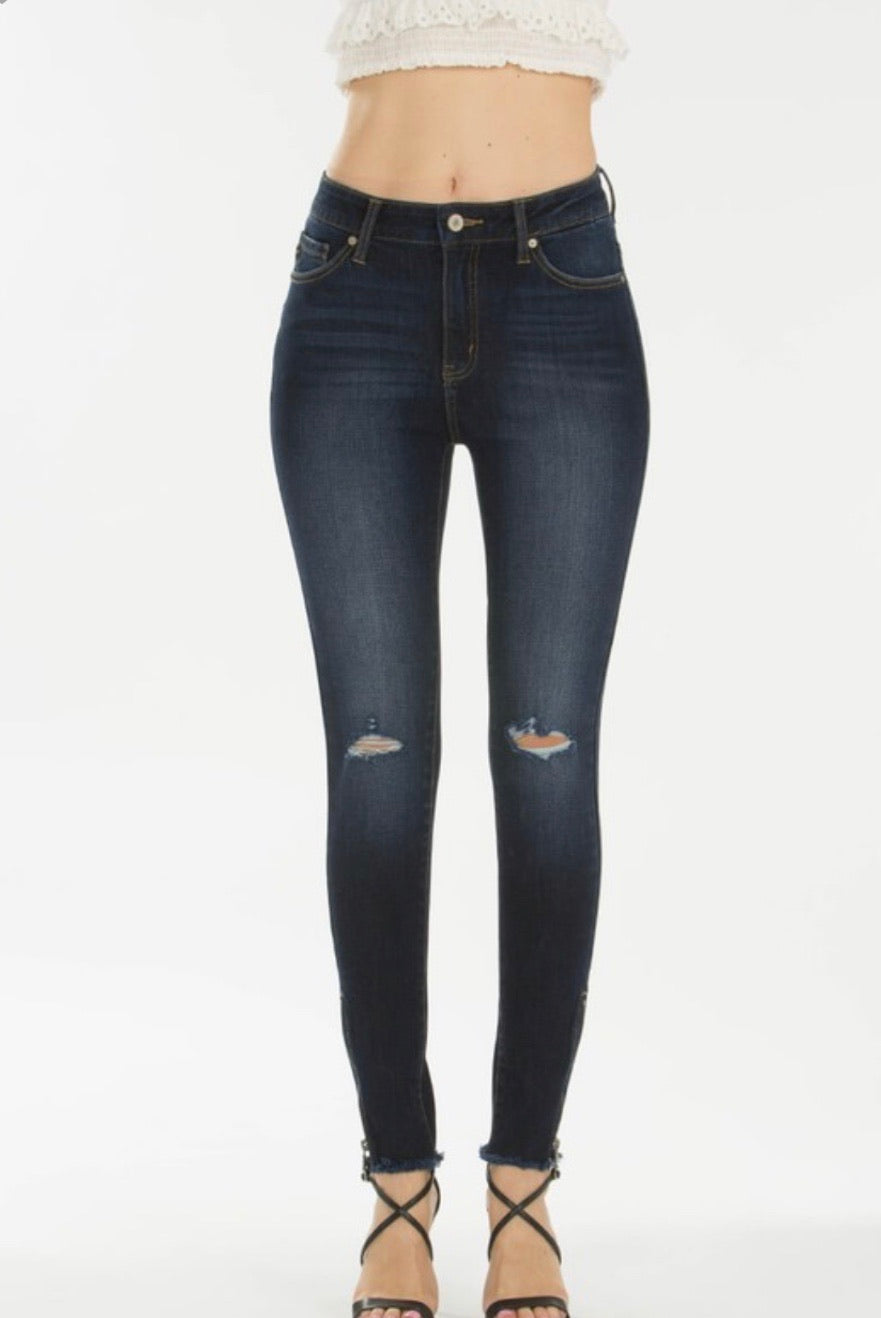 ZOE DARK WASH DENIM